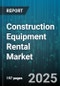 Construction Equipment Rental Market by Equipment Type, Rental Duration, Power Source, Autonomy, Application - Global Forecast to 2030 - Product Thumbnail Image