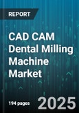 CAD CAM Dental Milling Machine Market by Material Type, Axis Type, End User, Application, Operation Mode, Sales Channel - Global Forecast to 2030- Product Image