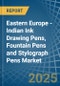 Eastern Europe - Indian Ink Drawing Pens, Fountain Pens and Stylograph Pens - Market Analysis, Forecast, Size, Trends and Insights. Update: COVID-19 Impact - Product Image