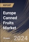 Europe Canned Fruits Market Size, Share & Trends Analysis Report By Form (Cut Fruits and Whole Fruits), By Type (Canned Peaches), By Distribution Channel (Hypermarket/Supermarket, Specialty Stores, and Others), By Country and Growth Forecast, 2024 - 2031 - Product Thumbnail Image